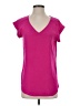 Express Outlet Pink Short Sleeve Top Size S - photo 1