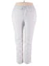 H&M Solid Silver Blue Casual Pants Size XXL - photo 1