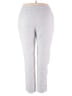H&M Solid Silver Blue Casual Pants Size XXL - photo 2