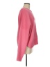 Double Zero 100% Acrylic Solid Pink Pullover Sweater Size M - photo 4