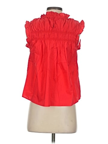 Aqua Sleeveless Blouse (view 2)