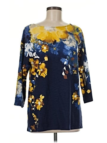 Chico's 3/4 Sleeve T-Shirt (view 1)