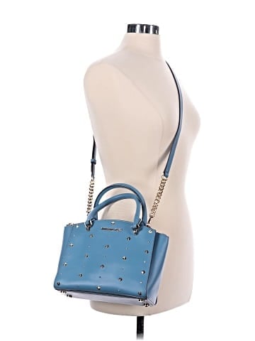 MICHAEL Michael Kors Leather Satchel (view 2)