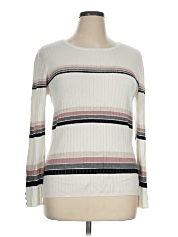 Liz Claiborne Long Sleeve T-Shirt (view 1)