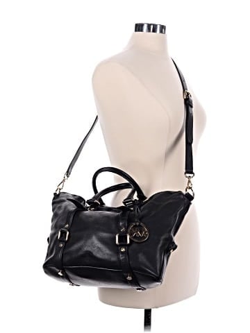 MICHAEL Michael Kors Leather Satchel (view 2)