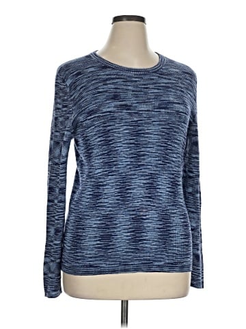 Liz Claiborne Long Sleeve T-Shirt (view 1)