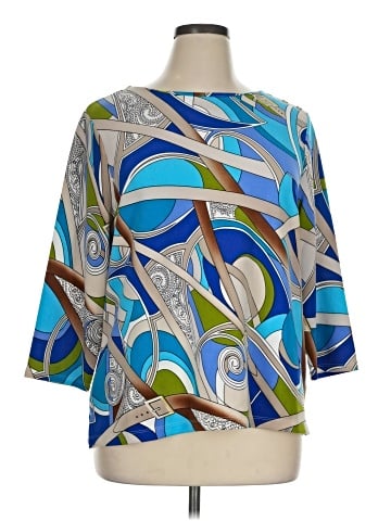 Chico's 3/4 Sleeve Blouse (view 1)