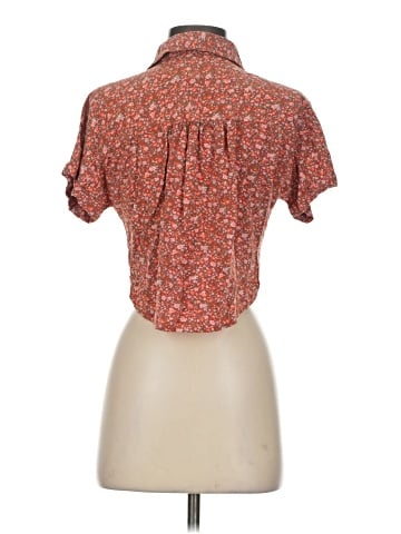 Aeropostale Short Sleeve Blouse (view 2)