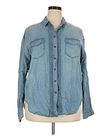 Knox Rose Long Sleeve Button-Down Shirt (view 1)
