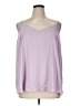 Torrid 100% Polyester Purple Sleeveless Blouse Size 1X Plus (1) - photo 1