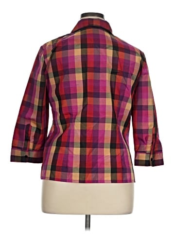 Sag Harbor 3/4 Sleeve Blouse (view 2)