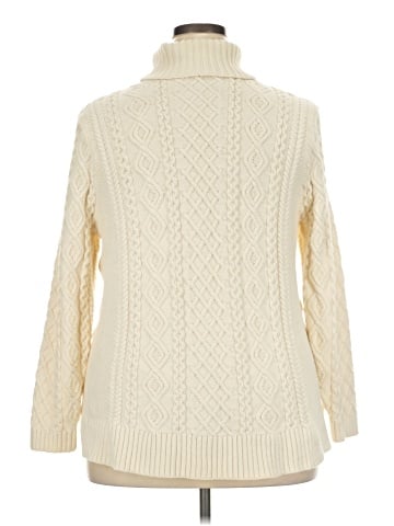 Lands' End Turtleneck Sweater (view 2)