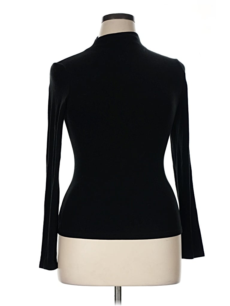 Pre-owned Ogl Long Sleeve Turtleneck In Black