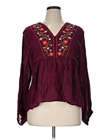 Umgee Long Sleeve Blouse (view 1)