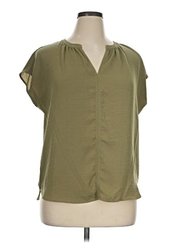 Pleione Short Sleeve Blouse (view 1)