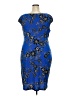 Covington Print Blue Cocktail Dress Size 20 - photo 2