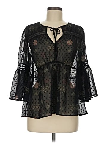 Lucky Brand 3/4 Sleeve Blouse (view 1)