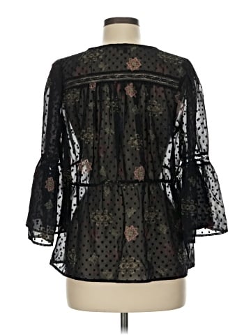 Lucky Brand 3/4 Sleeve Blouse (view 2)