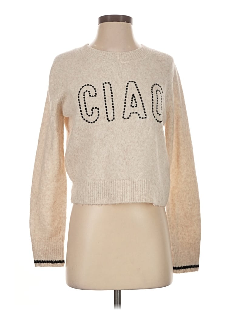 Pre-owned Z Supply Pullover Sweater In Tan