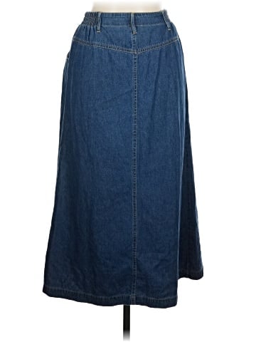 Classic Elements Denim Skirt (view 2)