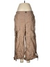 Happily Grey 100% Cotton Tan Cargo Pants Size 9 - photo 1