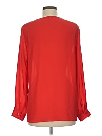 Rose + Olive Long Sleeve Blouse (view 2)
