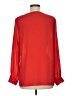 Rose + Olive 100% Polyester Red Long Sleeve Blouse Size M - photo 2