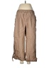 Happily Grey 100% Cotton Tan Cargo Pants Size 9 - photo 2