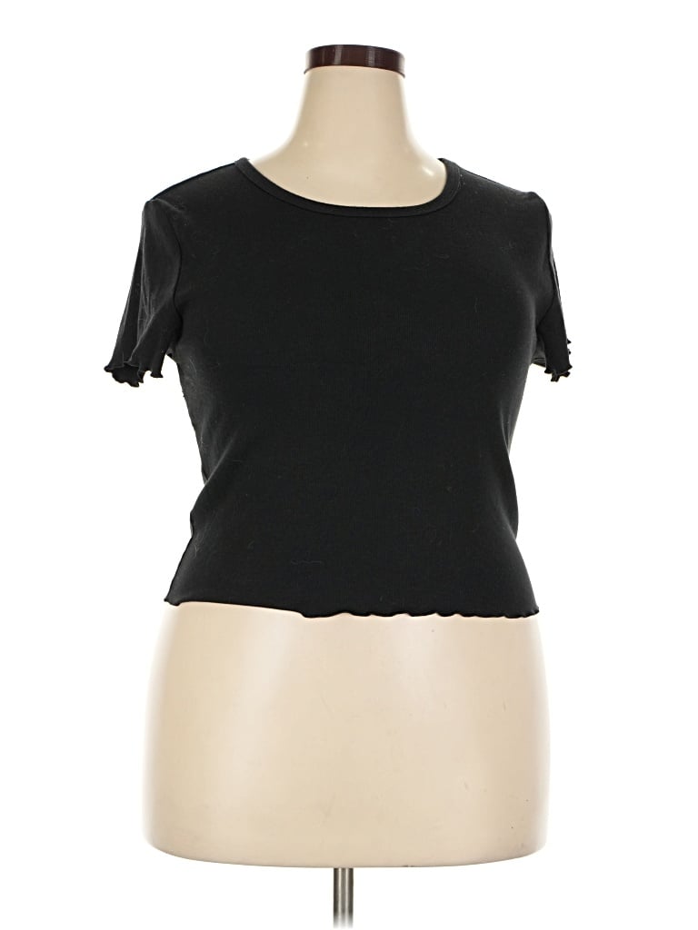 Pre-owned Aero Short Sleeve T-shirt In Black