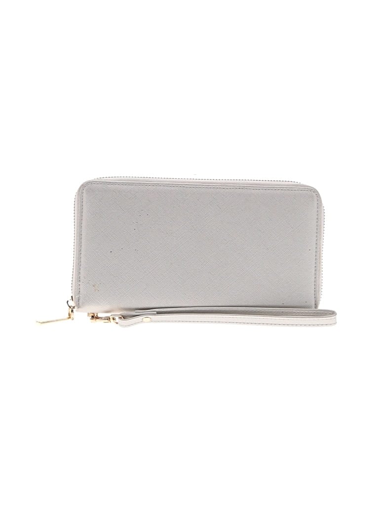 Pre-owned Assorted Brands Wristlet In Gray