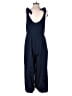 Chelsea & Violet 100% Polyester Blue Jumpsuit Size M - photo 2