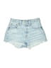 Levi's Blue Denim Shorts Size XS (estimated) - photo 1