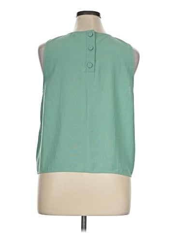 J.Crew Factory Store Sleeveless Blouse (view 2)
