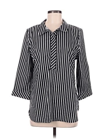 Chico's 3/4 Sleeve Button-Down Shirt (view 1)