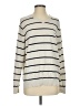 Tommy Hilfiger 100% Cotton Stripes Ivory Pullover Sweater Size S - photo 1