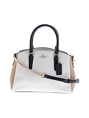 Coach Factory Leather Satchel (view 1)