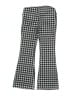 Arshiner Houndstooth Black Dress Pants Size 150 cm / US 12 - photo 2