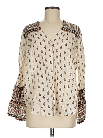 Billabong Long Sleeve Blouse (view 1)