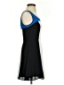 Express 100% Polyester Color Block Blue Cocktail Dress Size 0 - photo 4