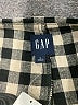 Gap Checkered-gingham Black Skort Size L - photo 3