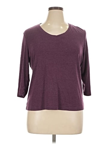 St. John's Bay 3/4 Sleeve T-Shirt (view 1)