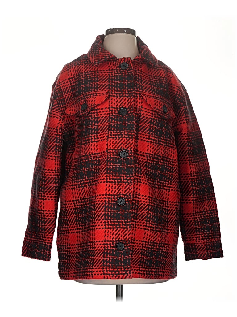 Pre-owned Outerknown Coat In Red
