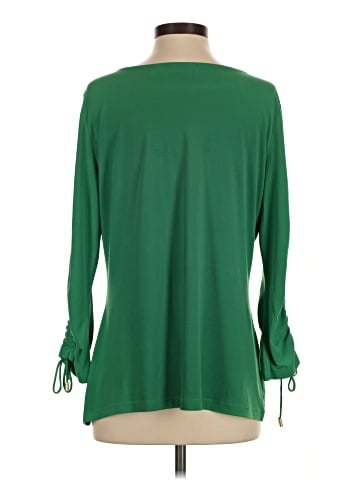 Susan Graver 3/4 Sleeve Top (view 2)