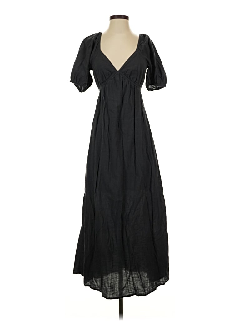 Pre-owned Billabong Casual Dress In Black