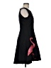 Unbranded Graphic Black Cocktail Dress Size EU 40 / US 10 - photo 4