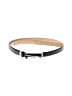Unbranded 100% Leather Black Leather Belt Size M - photo 1