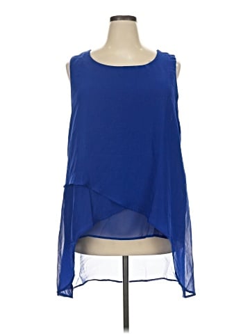 NY Collection Sleeveless Blouse (view 1)