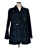 Lane Bryant Plaid Blue Coat Size 14 - photo 1