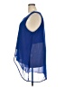 NY Collection 100% Polyester Blue Sleeveless Blouse Size 3X - photo 5