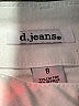 d.jeans White Jeans Size 8 - photo 7